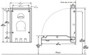 Koala Kare KB101-05 Vertical Baby Changing Station, Wall-Mounted, White Granite - TotalRestroom.com