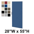 Bradley P490-28 Toilet Partition Door, 28"W x 82"H, Plastic - TotalRestroom.com