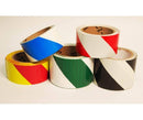 NMC TAPE, HAZARD STRIPE, BLK/YLW, 2"X18 YD - T20218 - TotalRestroom.com