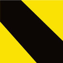 NMC TAPE, HAZARD STRIPE, BLK/YLW, 3"X36 YD - T22036 - TotalRestroom.com