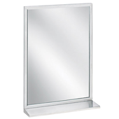 Bradley 7805 Angle Frame Mirror /Shelf