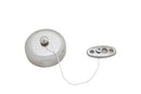 Bradley 947-000000 Retractable Clothesline, Polished Stainless Steel