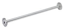 Bradley 9539-072000 Shower Rod, 72 in. x 1.25 in. OD