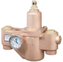 Bradley S59-3130H High / Low Thermostatic Mixing Valve, 130 GPM