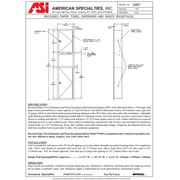 ASI 0467 Combination Commercial Paper Towel Dispenser/Waste Receptacle, Recessed-Mounted, Stainless Steel