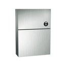 ASI 0473-A Commercial Restroom Sanitary Napkin Disposal, Surface-Mounted, Stainless Steel
