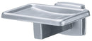 Bradley 9015-630000 Soap Dish, Polished Stainless Steel, Surface-Mounted