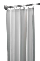 Bradley 9533-427800 Vinyl Shower Curtain, White