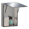 ASI Velare (0661-2) Behind the Mirror System w/ Liquid Soap Dispenser and 208-220V Hand Dryer - 0661-2
