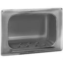 Bradley 9401-000000 Recessed Soap Dish, Satin Stainless Steel