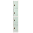 Alpine ADI629-204-MGRN 4 Door Locker, Misty Green
