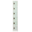 Alpine ADI629-206-MGRN 6 Door Locker, Misty Green