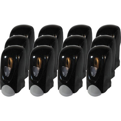 Genuine Joe GJO85138CT Foam Soap Dispenser, Manual, 1.06 qt Capacity, Black, Gray, 12/Carton