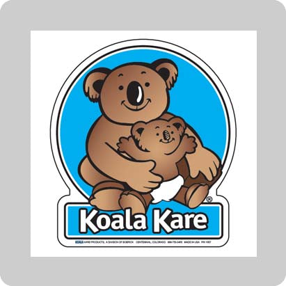 Koala Kare 1057 LABEL, LOGO, 7.25" SQUARE