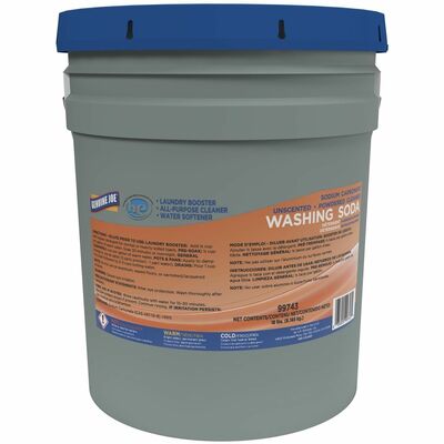 Genuine Joe GJO99743 Sodium Carbonate, 288 oz (18 lb), Stain Remover, Clog Remover, Versatile, Unscented, White