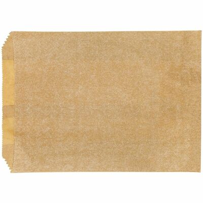 Genuine Joe GJO01298 Waxed Menstrual Care Receptacle Liners, 10.50" Length x 7.50" W x 3" D, Brown, Sanitary, Waste, Receptacle, 1000 Bags/Carton