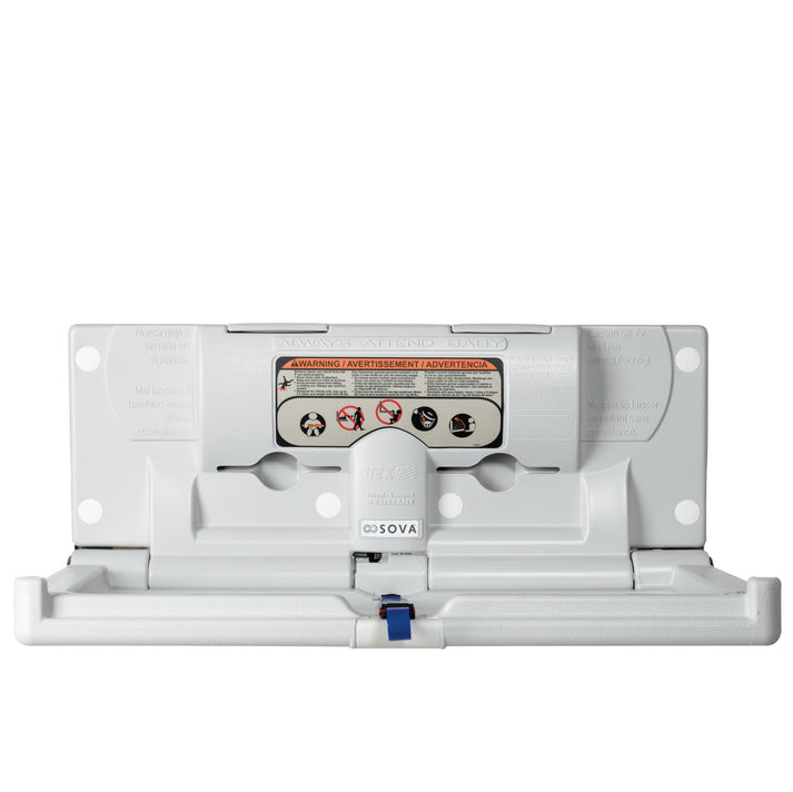 Foundations (The Sova Company) Horizontal Surface Mount (EZ Mount Backer Plate Included), Light Gray - 100-EH-BP, Updated Part Number: 10HS0201