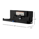 Foundations (The Sova Company) 100-EH-BP-02 Horizontal Surface Mount (EZ Mount Backer Plate Included), Black, Updated Part Number: 10HS0202