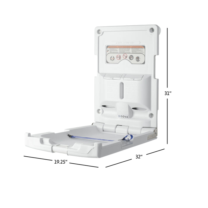 Foundations (The Sova Company) Vertical Surface Mount (EZ Mount Backer, Updated Part Number: 10VS0201