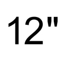 Bobrick B-6806x12 (12 x 1.5) Commercial Grab Bar, 1-1/2" Diameter x 12" Length, Concealed-Mounted, Stainless Steel