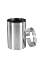 Alpine ALP475-50L 50 Gallon Trash Can with Liner, Matte Black