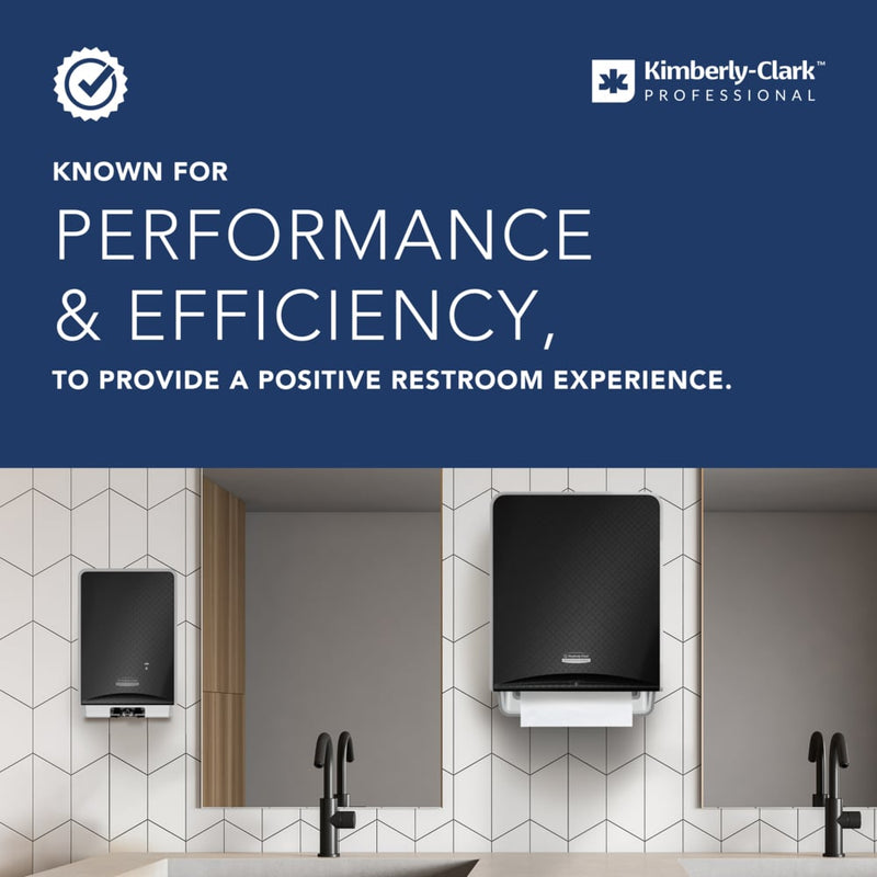 Kimberly-Clark Lev-R-Matic Roll Towel Dispenser, 13 3/10W X 9 4/5D X 13 1/2H, Smoke - KCC09765
