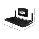 Foundations (The Sova Company) 300-EH-02 Elements Horizontal Changing Station Table, Black, Updated Part Number: 20HS0102