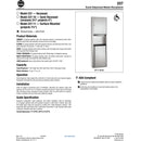 Bradley 237-11 Commercial Paper Towel Dispenser/Waste Receptacle, Surface-Mounted, Stainless Steel