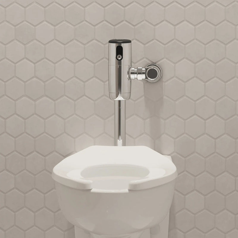 American Standard Afwall Millennium FloWise Elongated Toilet with EverClean, Top Spud, Urinal - 3351101.02