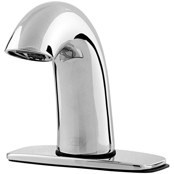Zurn Z6950-XL-S-CP4-F-W2 Aqua-FIT Serio Series Smart Single Post Battery Sensor Faucet with 0.5 gpm Spray Outlet," and 4" Cover Plate