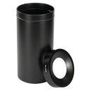 Alpine ALP475-27-BLK 27 Gallon Trash Can, Black