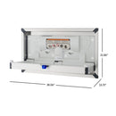 Foundations (The Sova Company) Recessed Stainless Changing Station Horizontal, Stainless Steel - 100SSC-R, Updated Part Number: 30HR0106