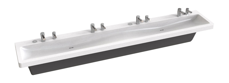 Bradley TLX-4-0016 Express Lavatory System — representative configuration, alternate view