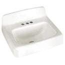 American Standard New Regalyn 20" x 18" Lavatory, 4" Centers, White, Lavatory - 4869004.02