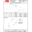 ASI 3701-36P  (36 x 1.25)  Commercial Grab Bar, 1-1/4" Diameter x 36" Length, Stainless Steel