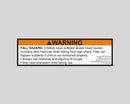 Koala Kare 375 LABEL, HC 2 COLOR WARNING