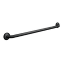 ASI 3801-42P-41 Matte Black Snap Flange (1-1/2" O.D) Textured - Straight Grab Bar, 42"