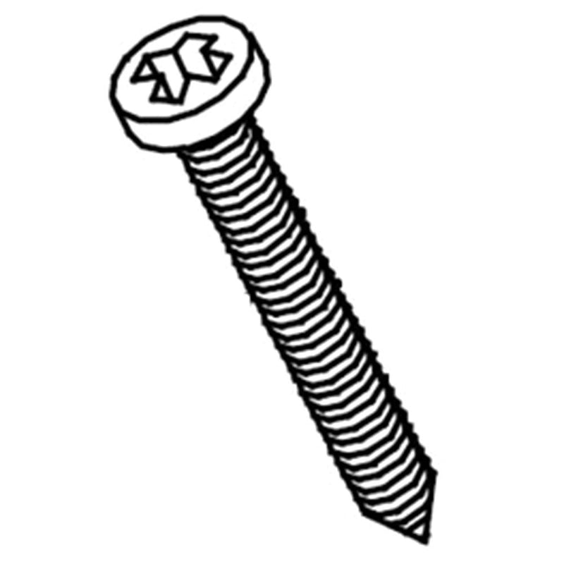 ASI 3901 2 Pan Head Sheet Metal Screws, 2-1/2" long
