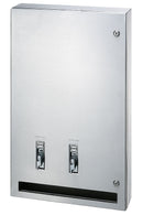 Bradley 407-400000 Napkin / Tampon Vendor Recessed