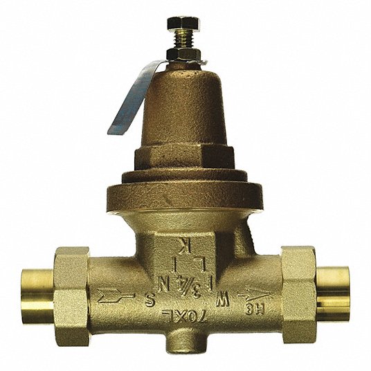 Zurn 1-70XLDU 1" 70XL Pressure Reducing Valve with Double Union FNPT Connection