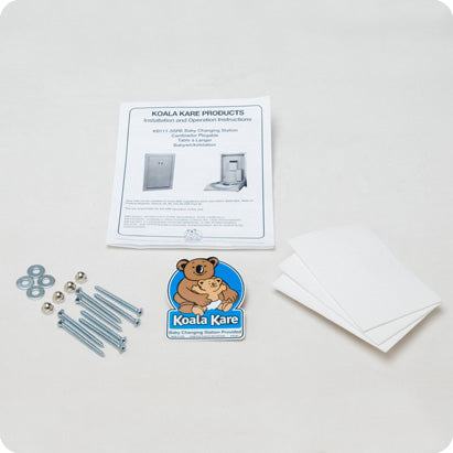 Koala Kare 489-KIT INSTALLATION KIT VERTICAL RECE