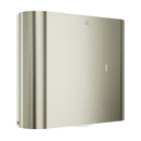 Bradley Elvari Single Jumbo Toilet Tissue Dispenser, Brushed Nickel, Surface-Mounted, Large Capacity - 5B2-113600-BN