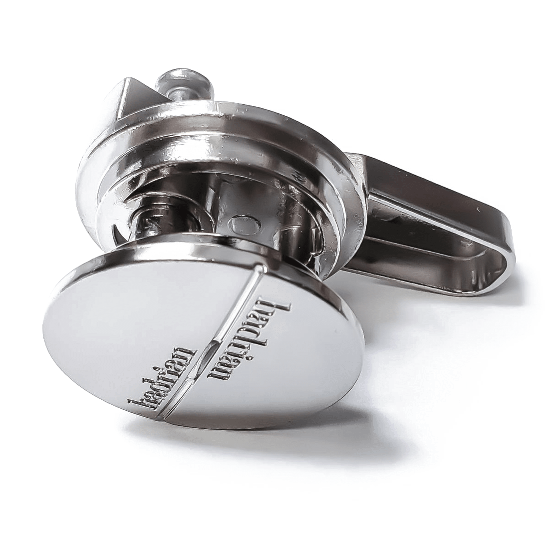 Hadrian 601150 Kit Inner Outer Knob Powder Coated, Chrome, Concealed Bathroom Stall Hardware - Strikes & Keepers