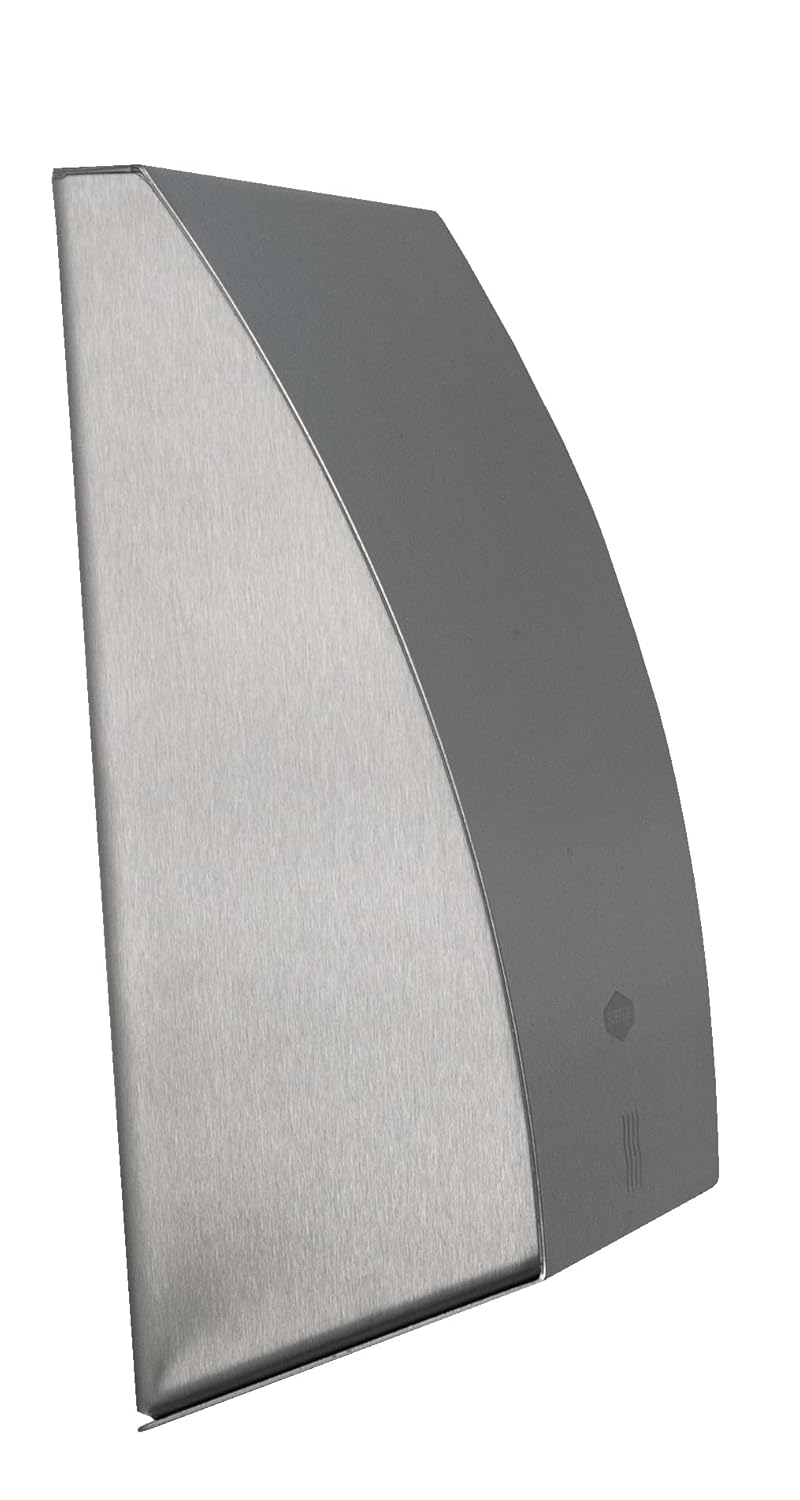 Bobrick B-7125 Automatic Hand Dryer, 110-240 Volt, Surface-Mounted, Stainless Steel