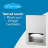 Bobrick B-35903 Commercial Paper Towel Dispenser, Recessed-Mounted, Stainless Steel