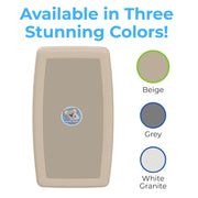 Koala Kare KB301-00 Beige Vertical Baby Changing Station, Surface-Mounted