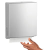 Bobrick B-4262 Commercial Paper Towel Dispenser, Surface-Mounted, Stainless Steel