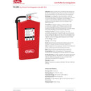 Kidde Halotron Fire Extinguisher with 2.5 lb. Capacity and 9 sec ...