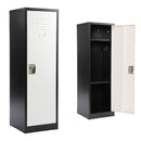 Alpine ADI629-01-B-W 48" Kids Locker, Black with White Doors