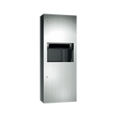 ASI 64696A-9 Automatic Commercial Paper Towel Dispenser/Waste Receptacle, Surface-Mounted, Stainless Steel